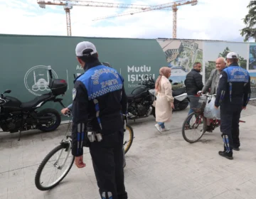 Sakarya Uzunçarşı’da bisikletlilere ‘hassasiyet’ çağrısı